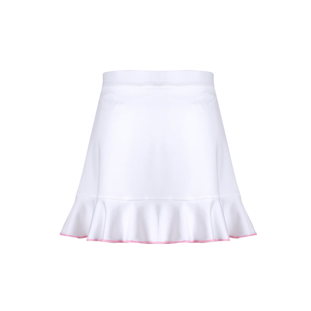 【送料&関税込】Bode White Piquet Court Mini Skirt Court Skirt - White/Black – BODE