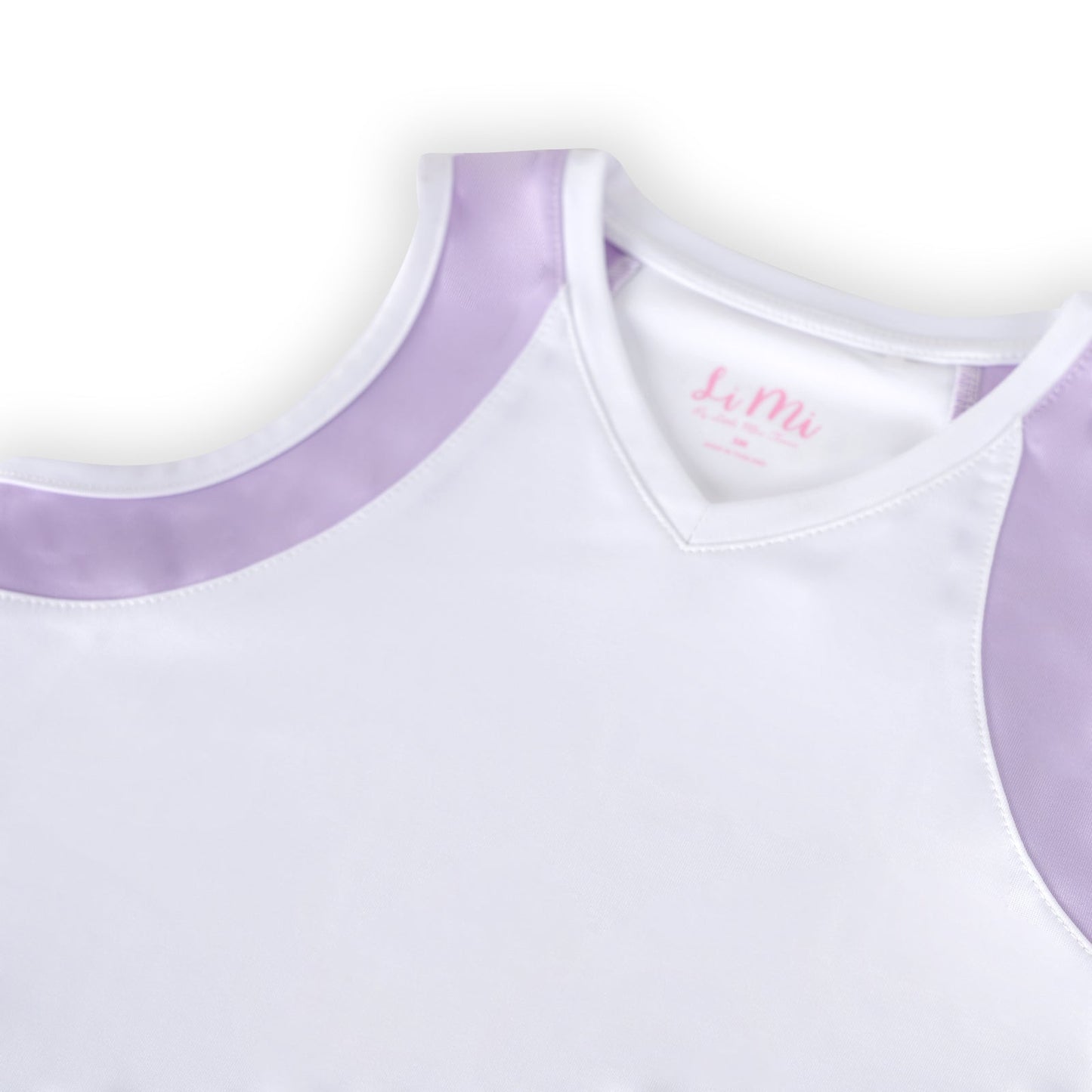 Pansies in Paris White Armseye Tank