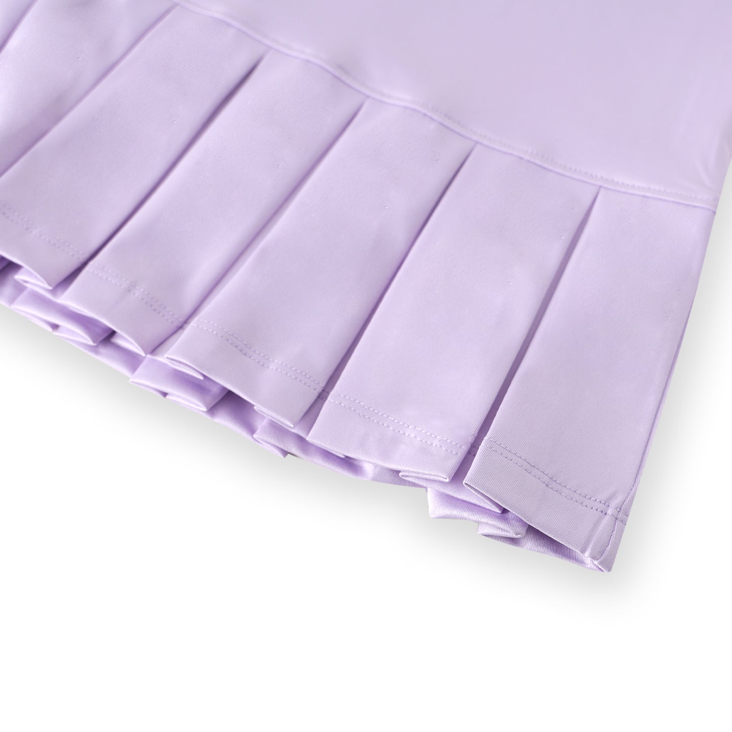 #Pansies in Paris Lavender Pleat Dress