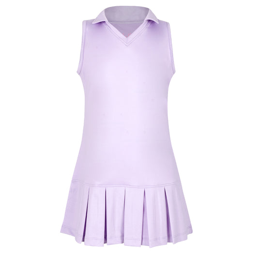 #Pansies in Paris Lavender Pleat Dress - New!