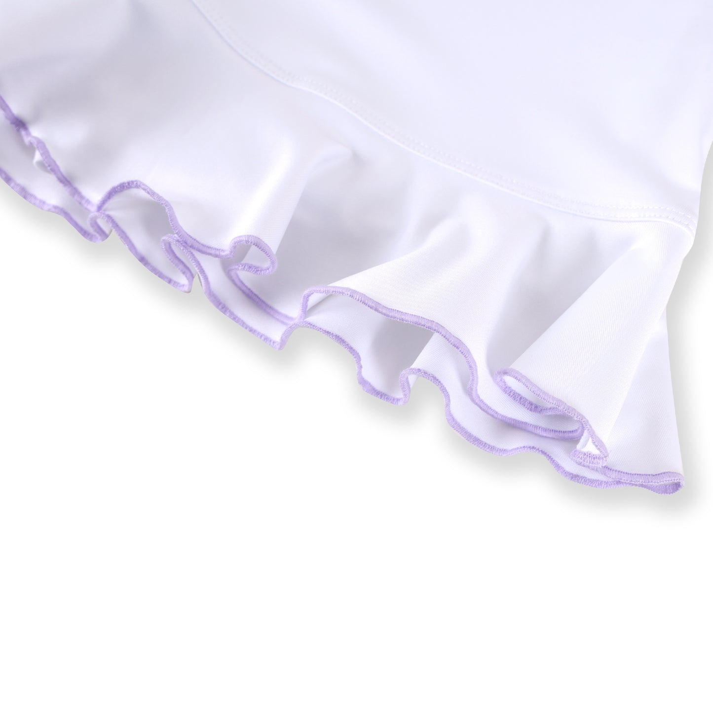 #Pansies in Paris Ruffle White Skirt - New!