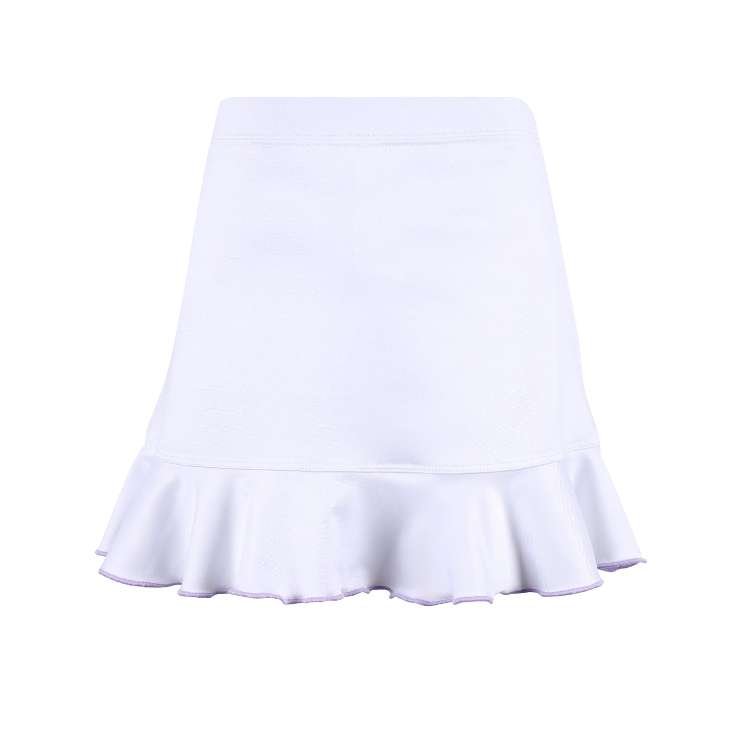 #Pansies in Paris Ruffle White Skirt - New!