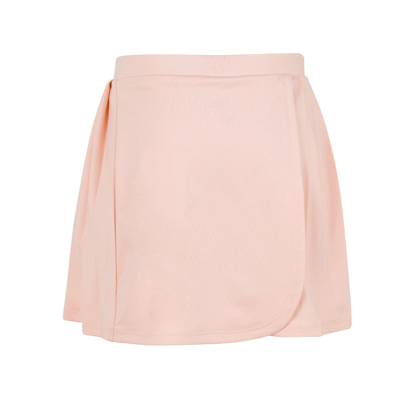 Carnival Lights Peach Wrap Pleat Skirt
