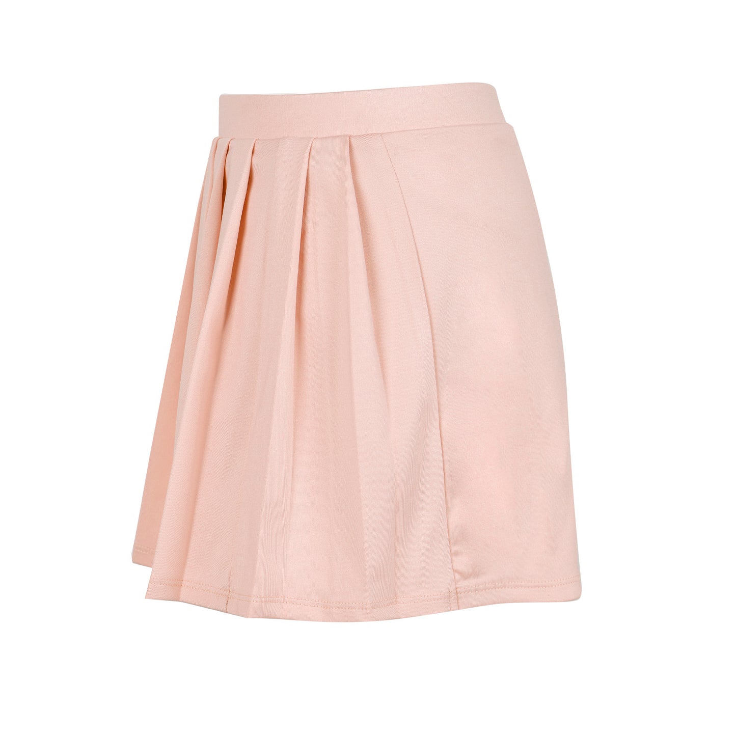 #Carnival Lights Peach Wrap Pleat Skirt - New!