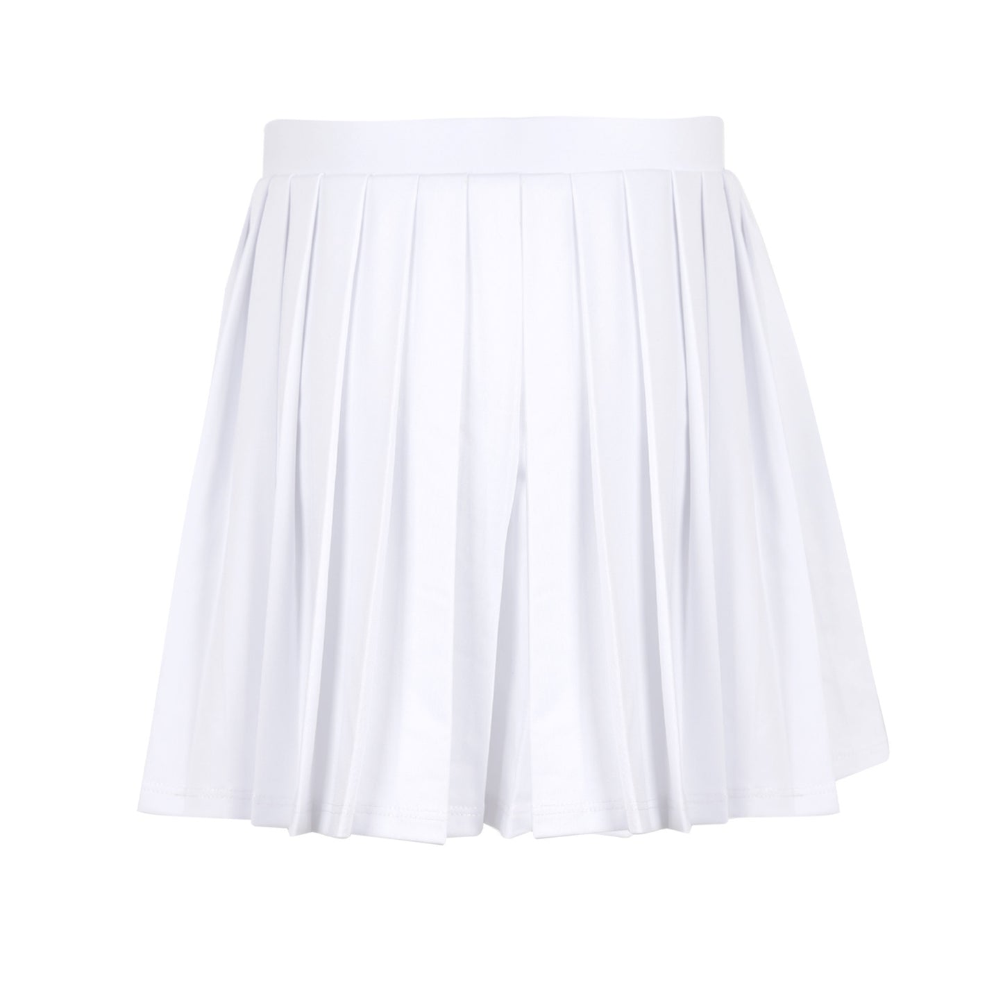 Carnival Lights White Wrap Pleat Skirt