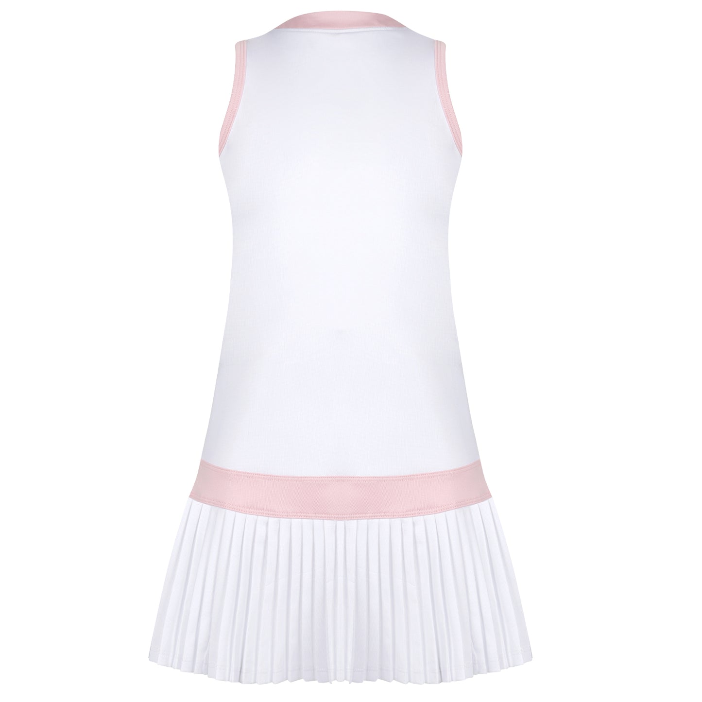 #Carnival Lights White & Pink Pleat Dress - New!