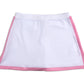 Everyday Club Skirt Pink Border - Little Miss Tennis