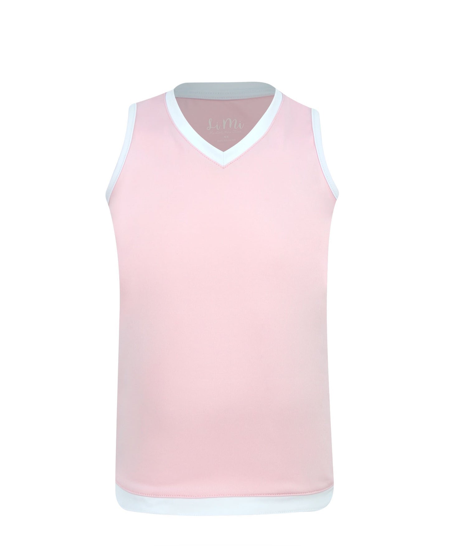 #Cotton Candy Tank Pink - Little Miss Tennis