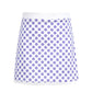 #Pretty in Provence Dot Border Skirt - Little Miss Tennis
