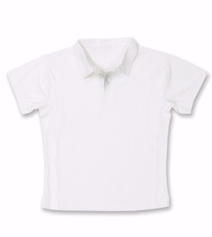 Boys Polo White - B31 - Little Miss Tennis