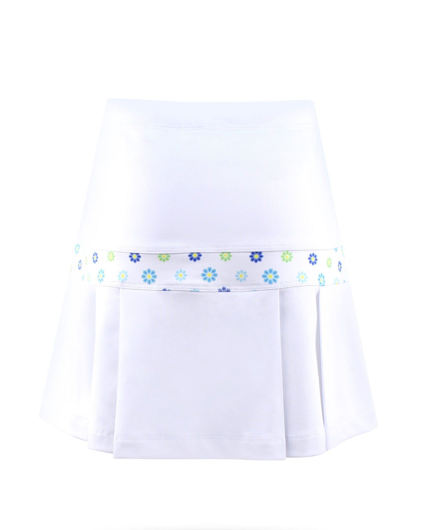 Chamonix Blossom Preppy White Skirt - New! - Little Miss Tennis