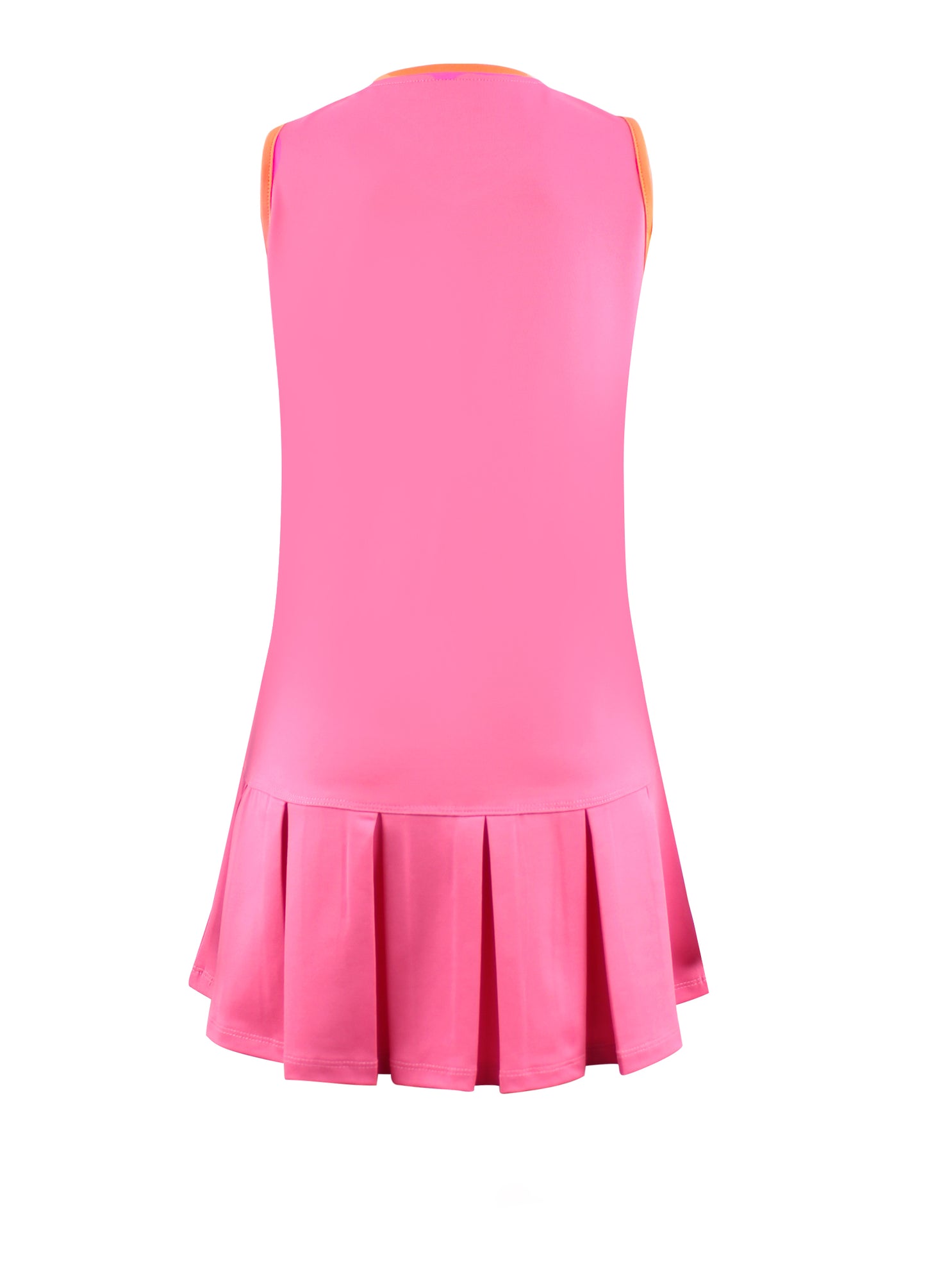 #Flamingo Beach Pink Dress - New! - Little Miss Tennis
