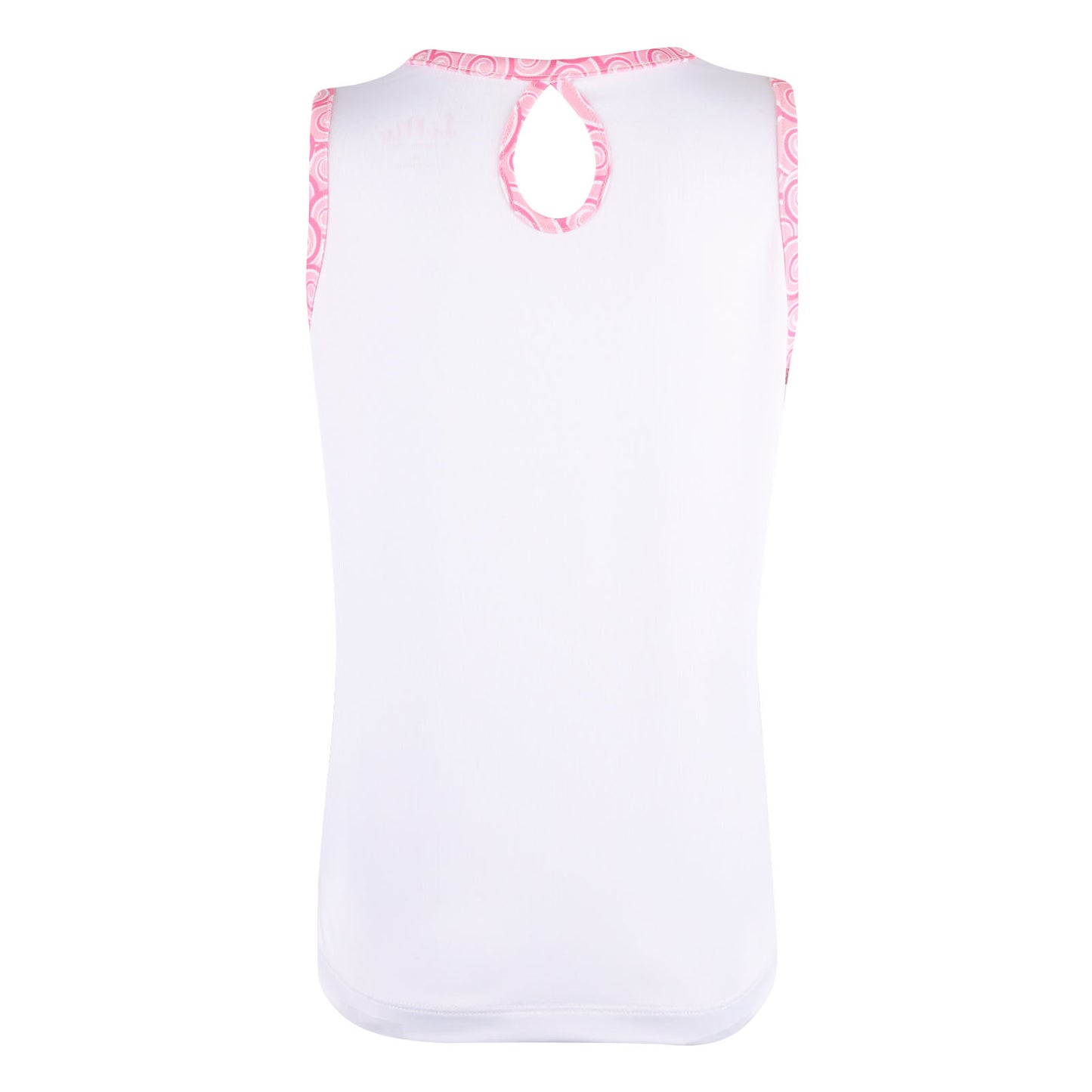 Sweet Shop White Keyhole Tank