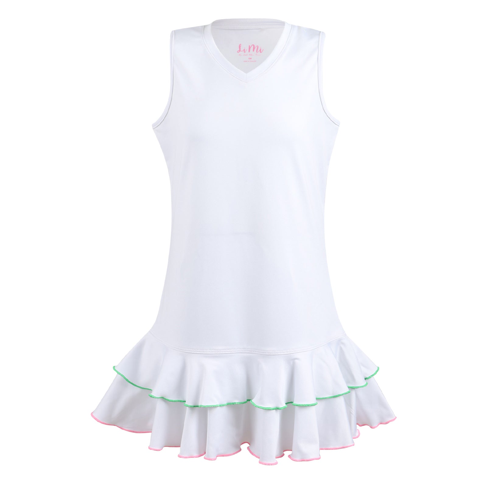 Oxford Tea White Ruffle Dress - New! Little Miss Tennis LiMi XXS (5/6) Oxford Tea White Ruffle Dress - New! Little Miss Tennis LiMi XXS (5/6)
