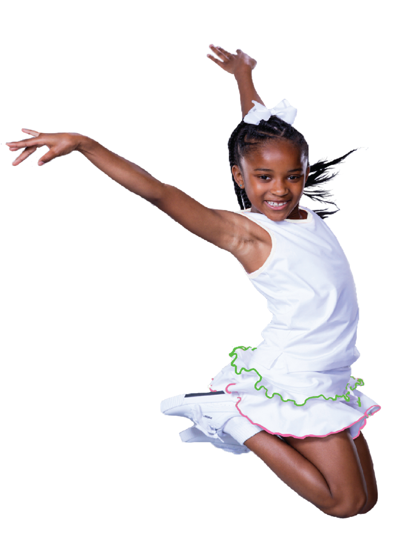 Oxford Tea White Ruffle Skirt