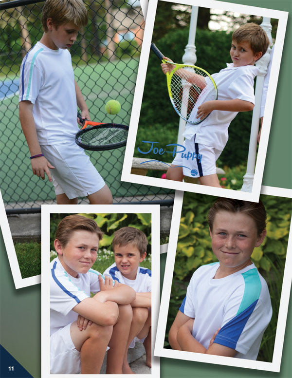 Boys Crew - B50, 3/4, 4/5, 5/6 only - Little Miss Tennis