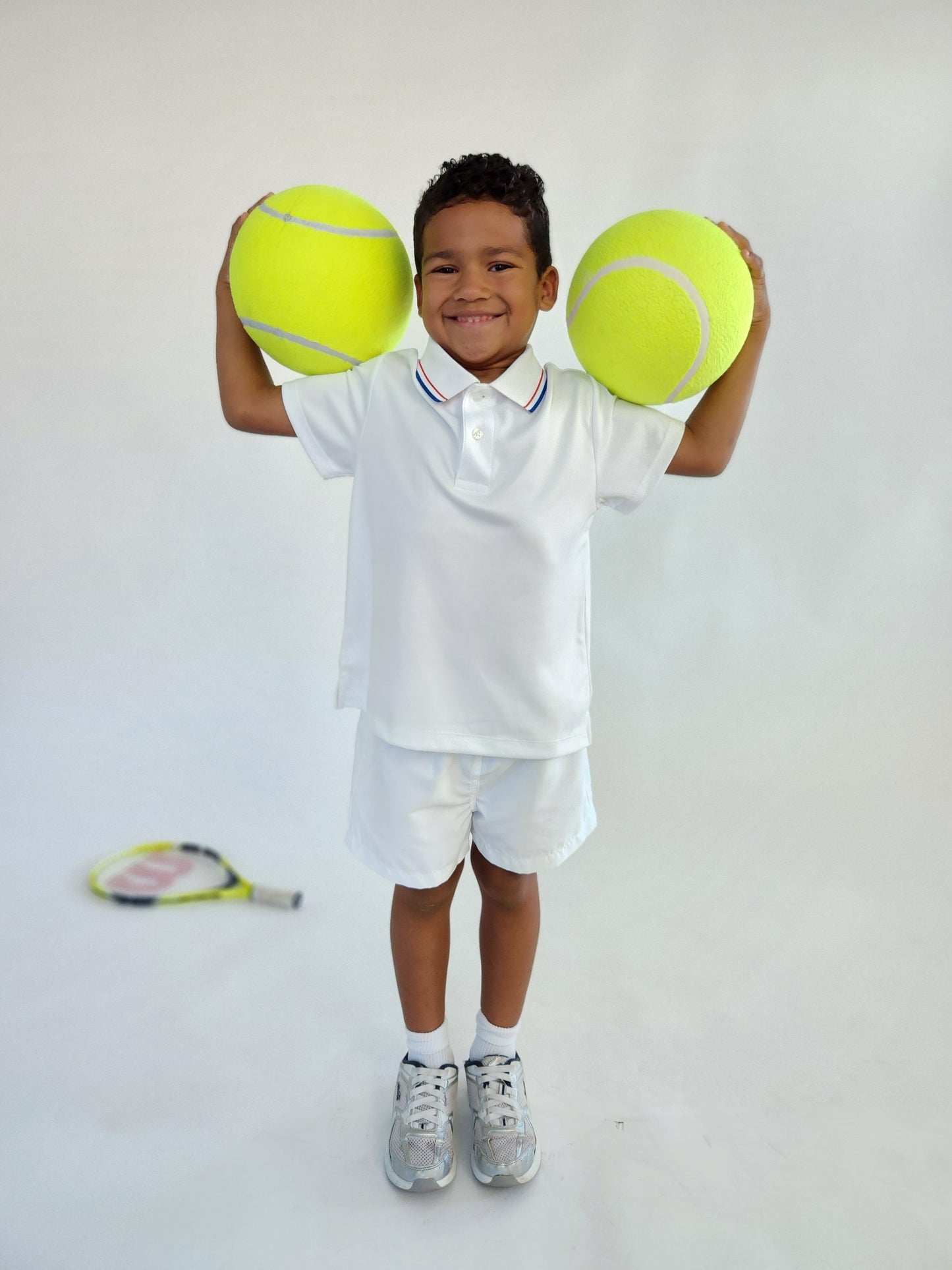 Boys White Shorts 007