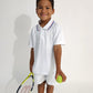 Boys White Shorts 711