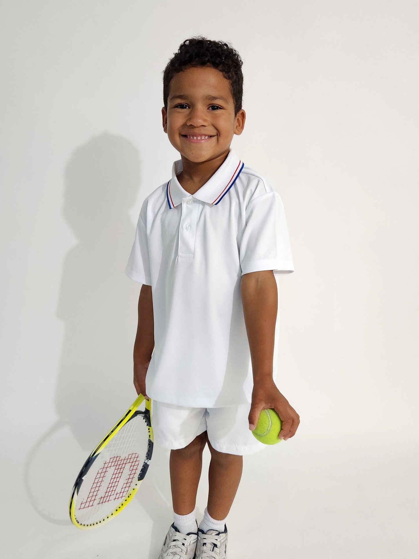 Boys White Shorts 711