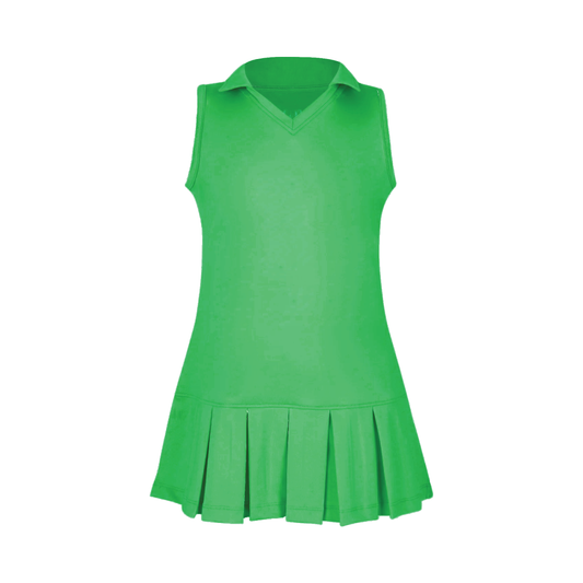 #Beverly Hills Green Pleat Dress - New!