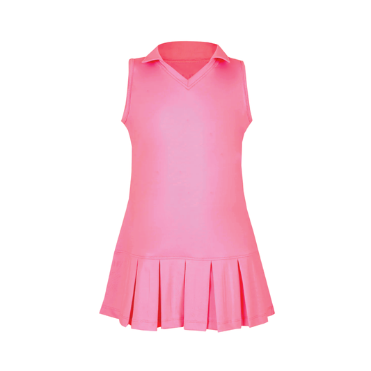 #Beverly Hills Pink Pleat Dress - New!