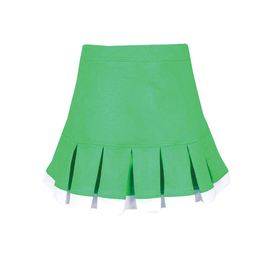 #Beverly Hills Green Pleat Skirt - New!