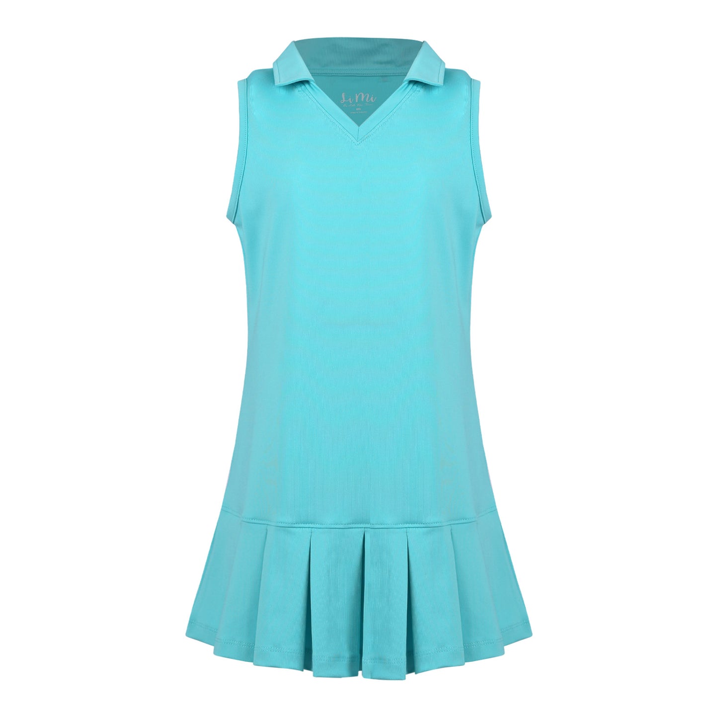#Tutti Frutti Aqua Pleat Dress - New!