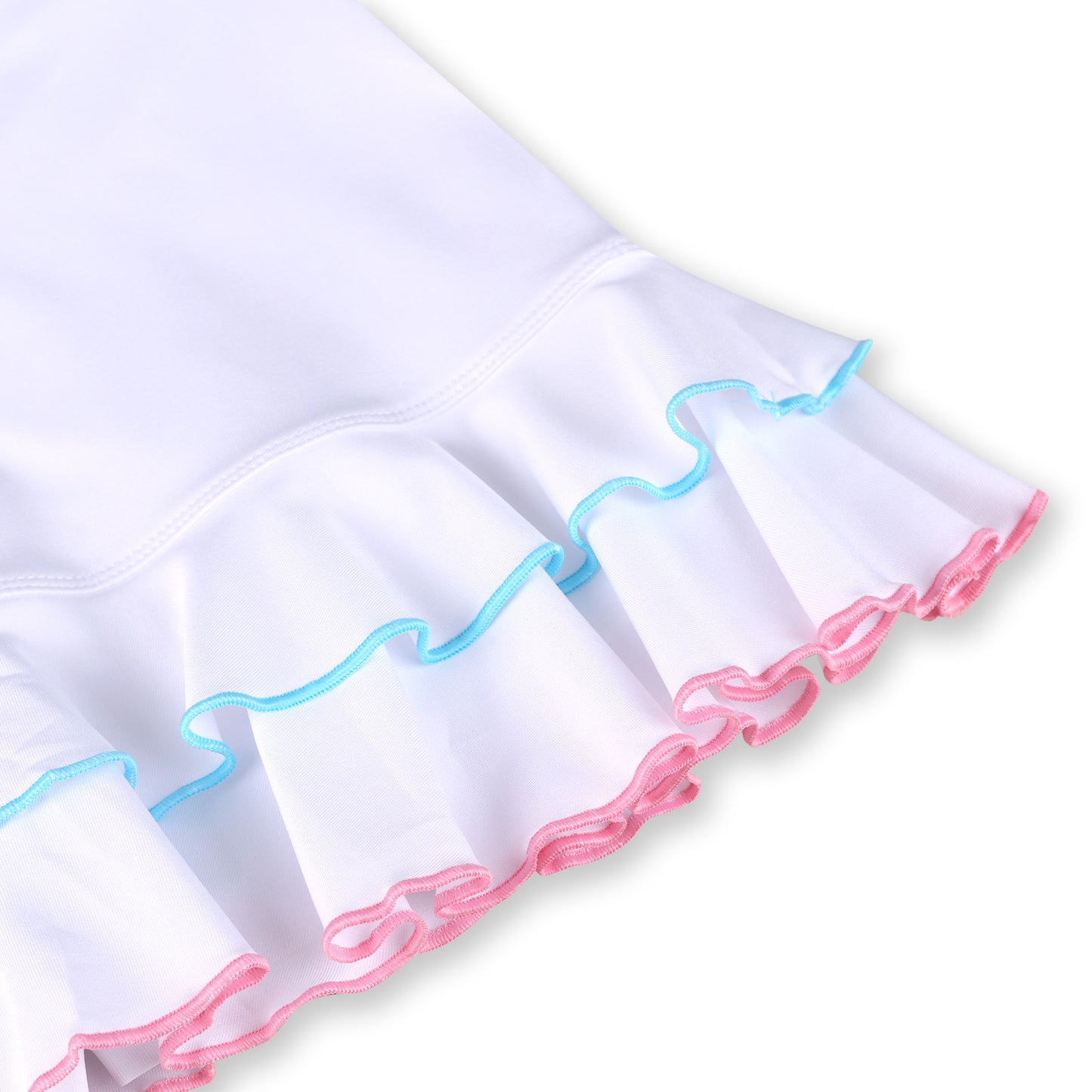 #Tutti Frutti White Ruffle Skirt - New!