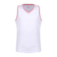 #Tutti Frutti White Tank/Pink Trim - New!