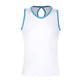 #Moroccan Morning White Keyhole Tank - New!
