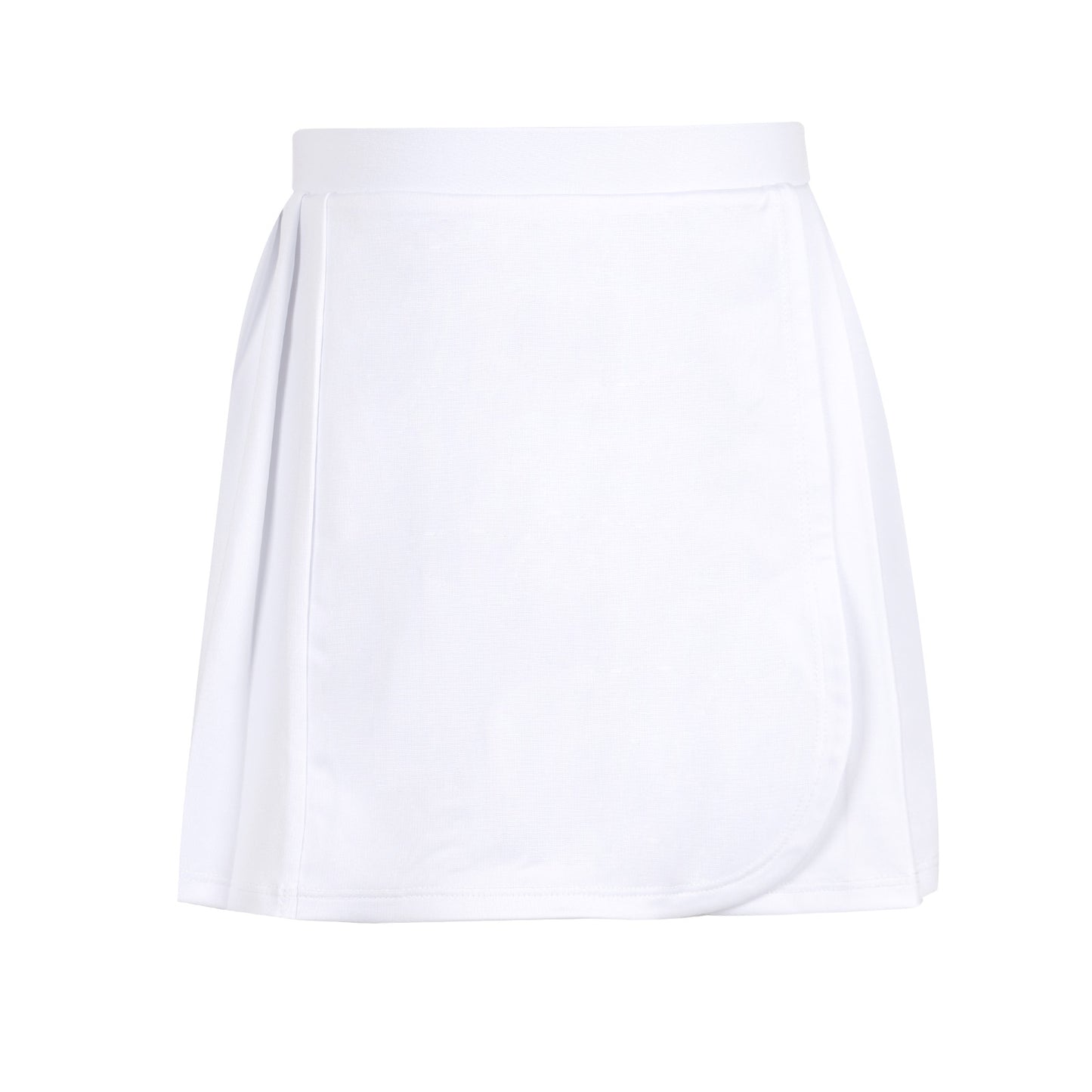 #Carnival Lights White Wrap Pleat Skirt - New!
