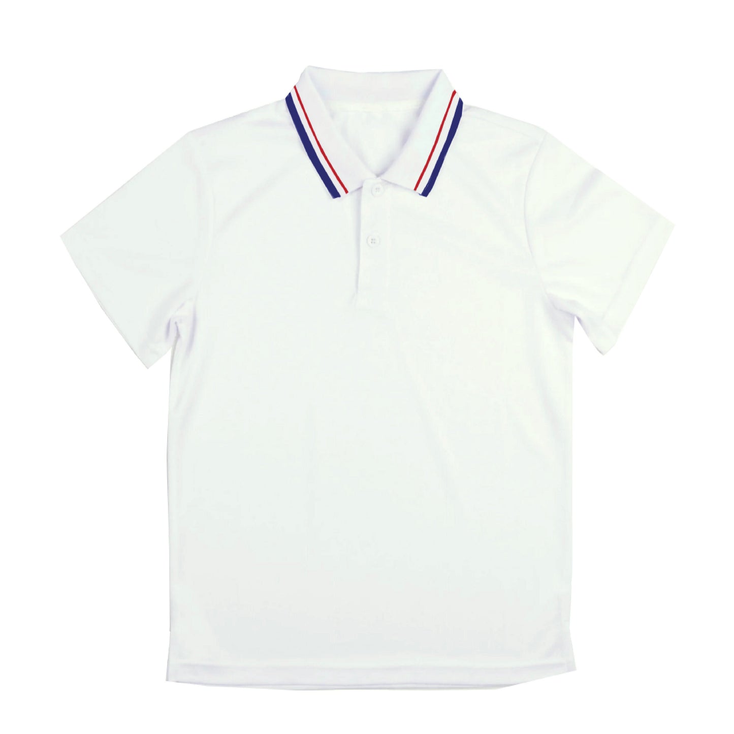 Boys Polo White Patriotic - New!