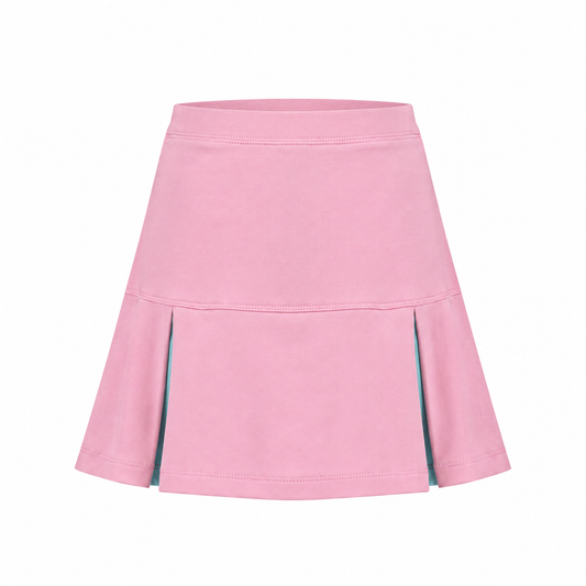 #Tutti Frutti Pink Peekaboo Pleat Skirt - New!