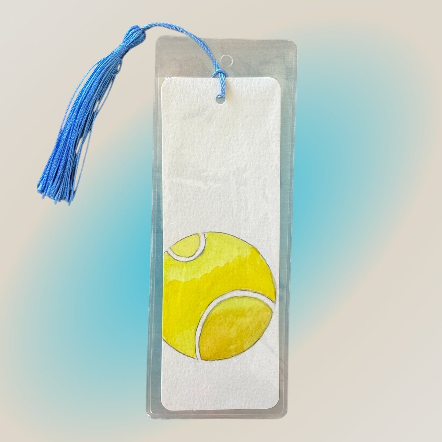 #Bookmark - Yellow Tennis Ball - New!