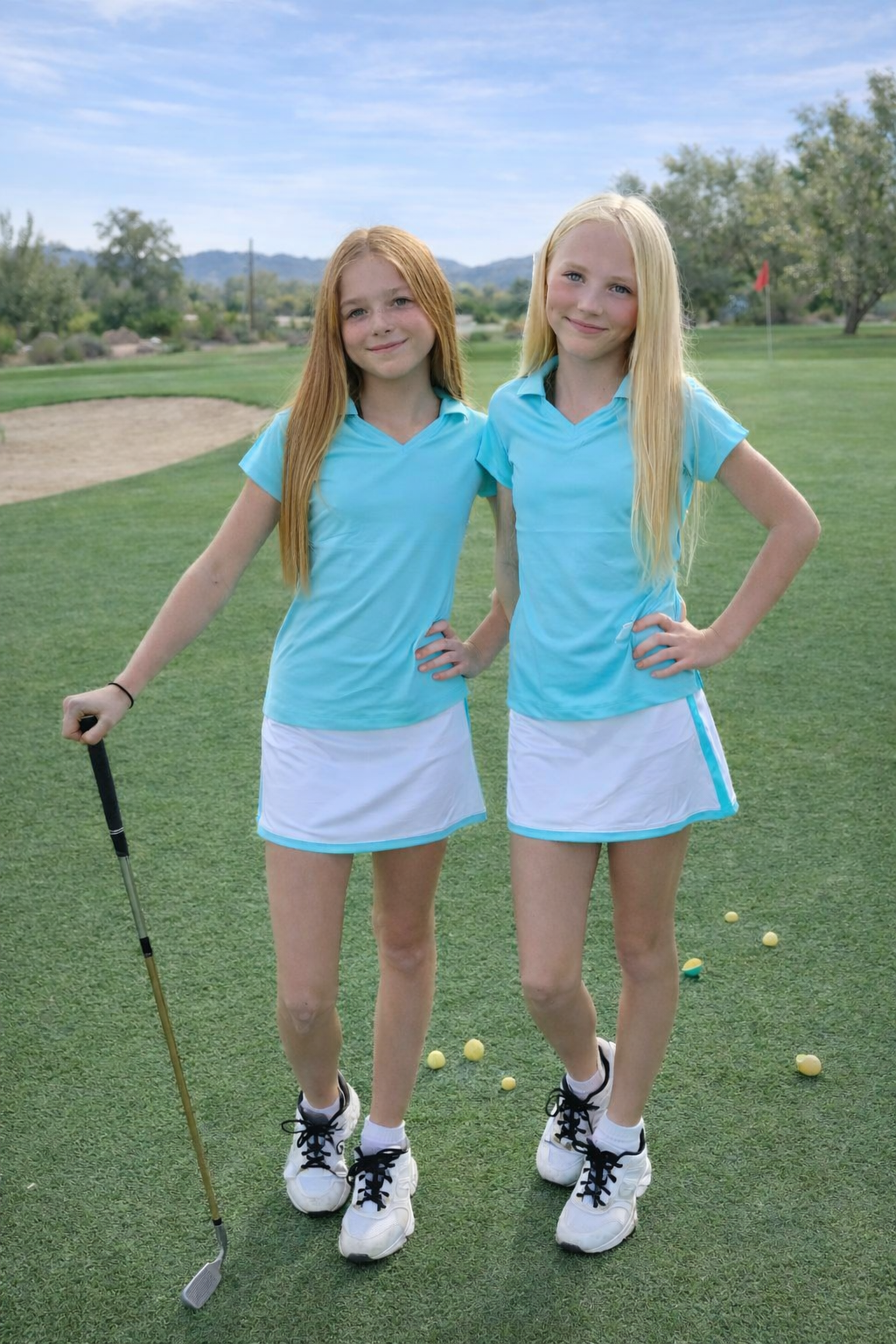 Captiva Cove White Border Skirt