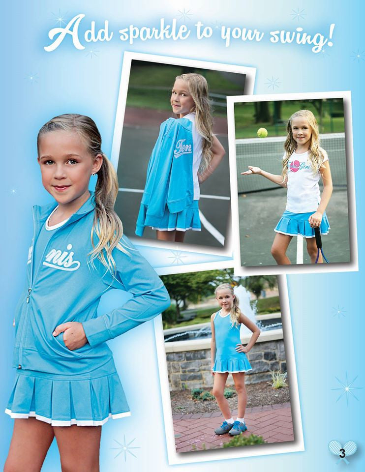 Twilight Blue Tank Top - Little Miss Tennis