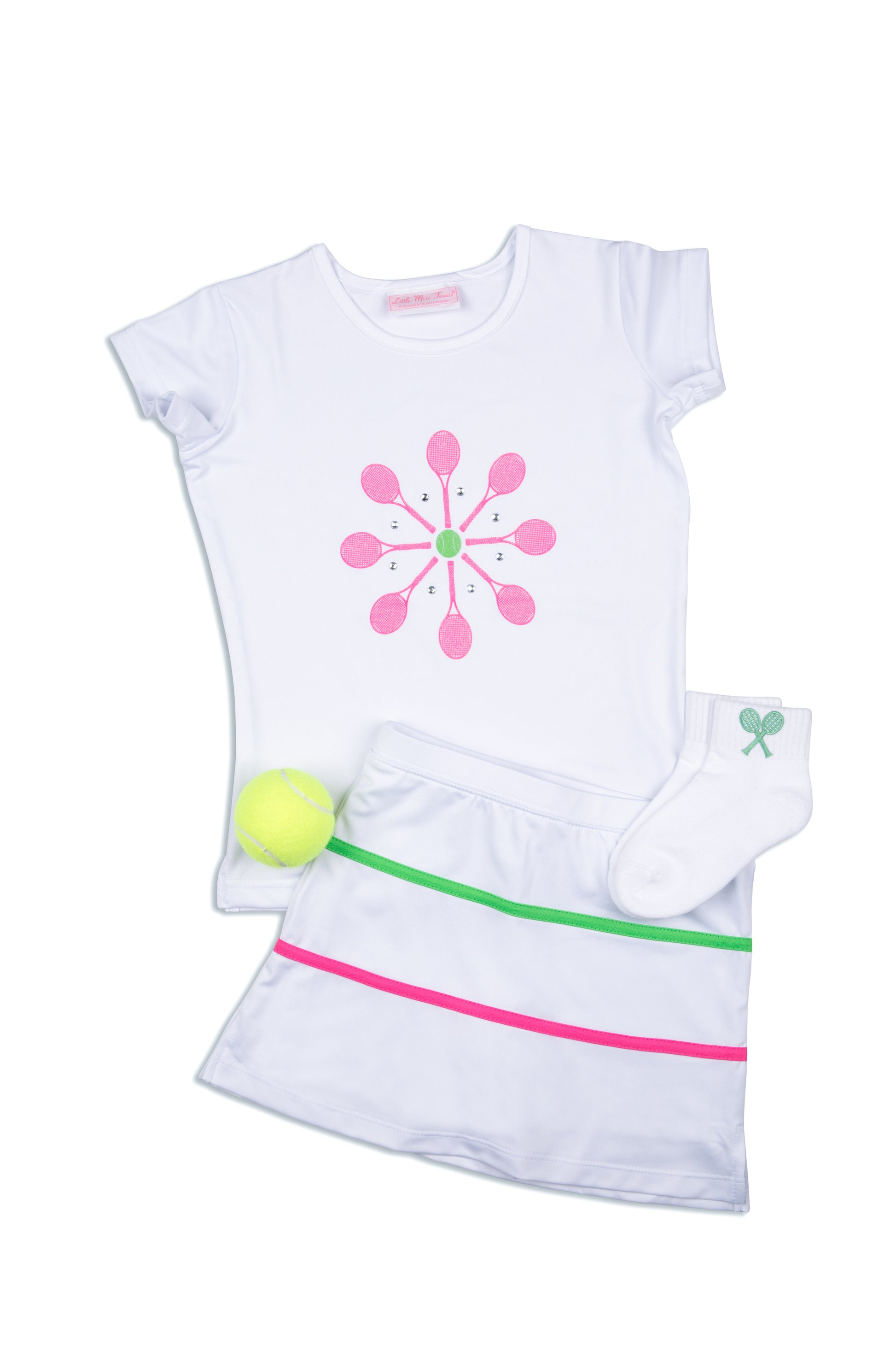 Meadow Lane Tee - Little Miss Tennis