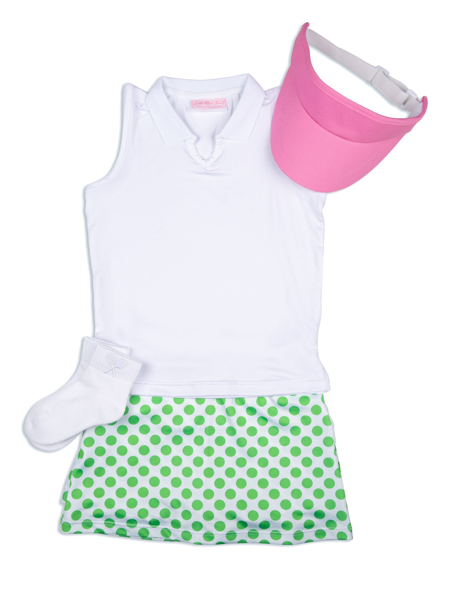 Meadow Lane Skirt Dot - Little Miss Tennis