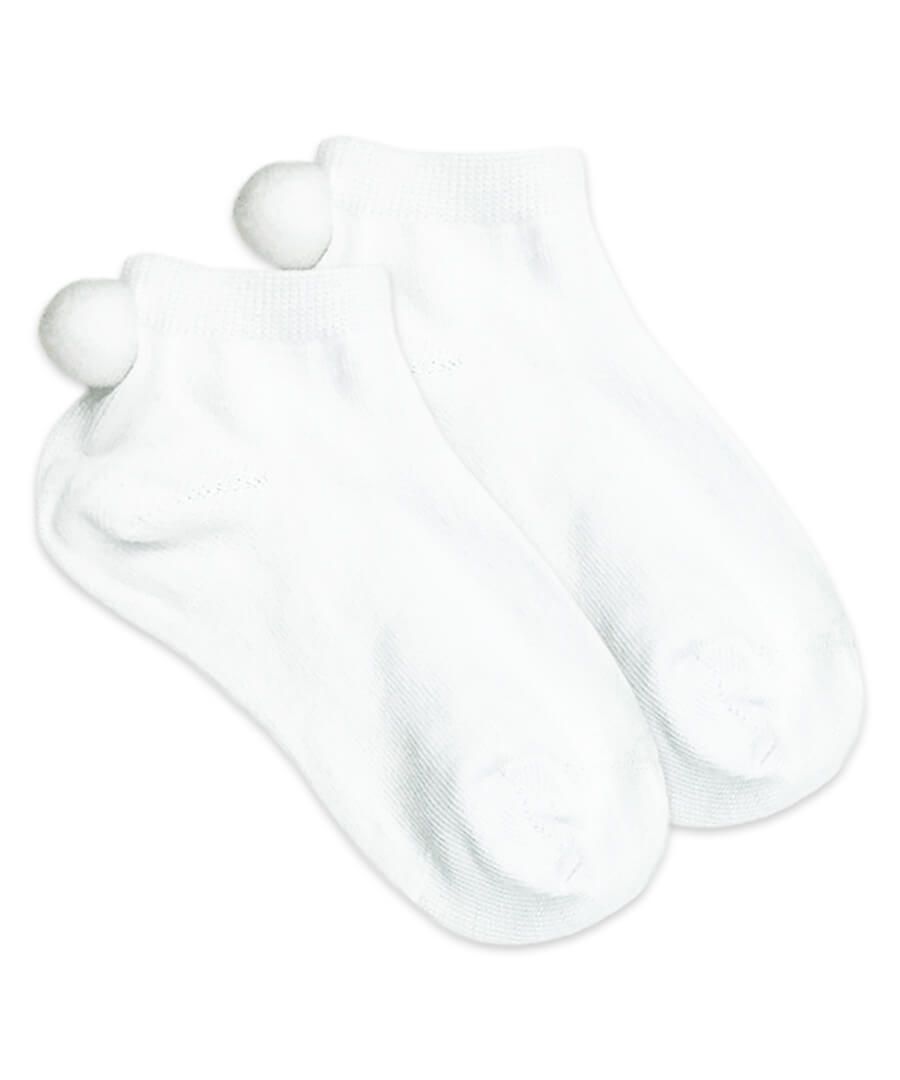 White Socks Pom Poms