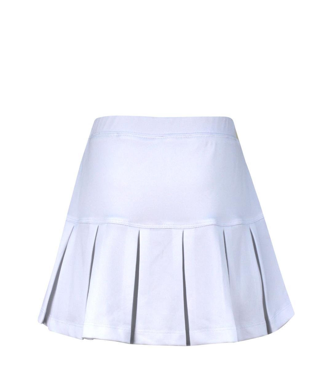 Paradise Palms White Skirt - Little Miss Tennis