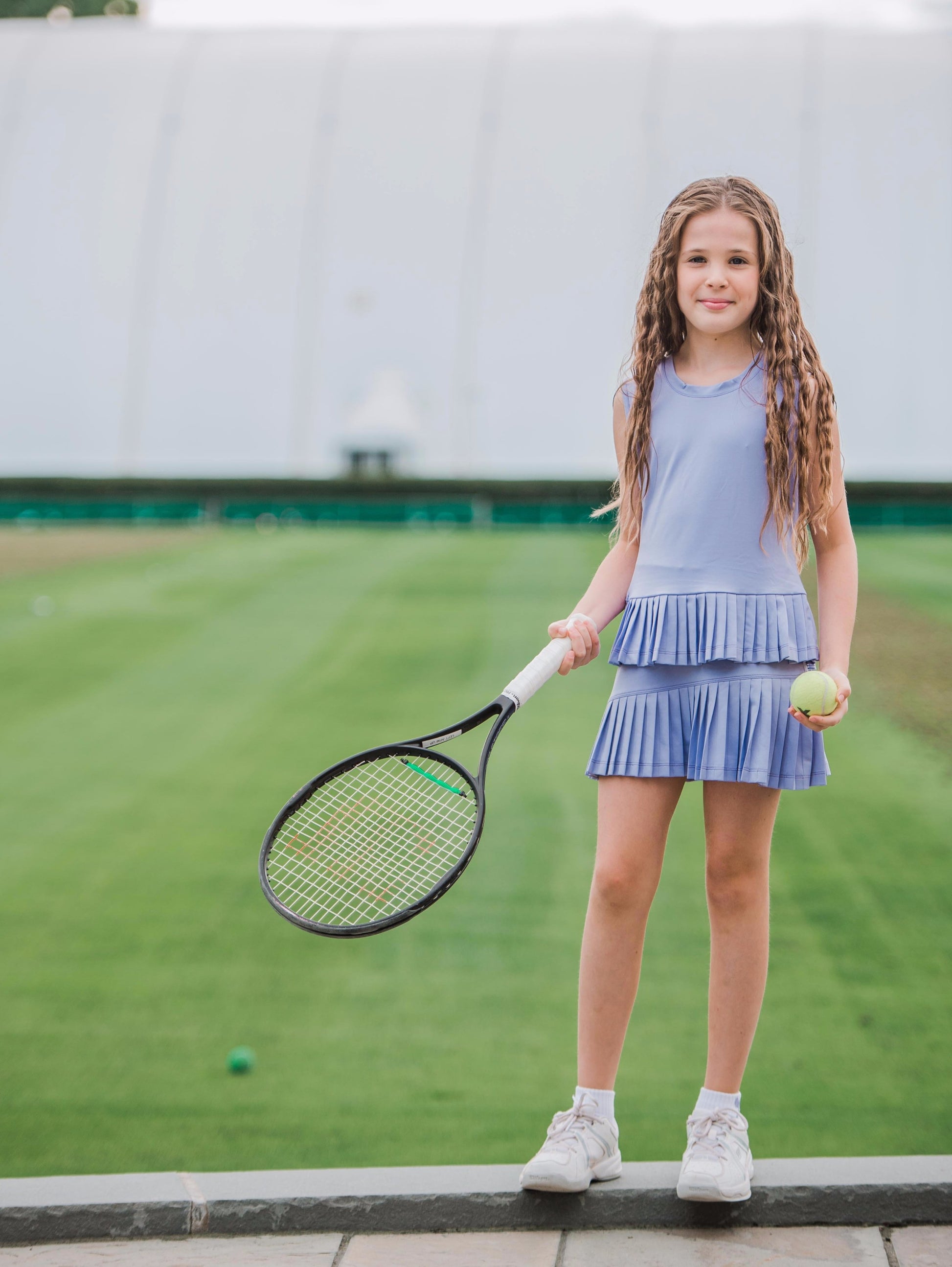 Believe Top Lavender - Little Miss Tennis