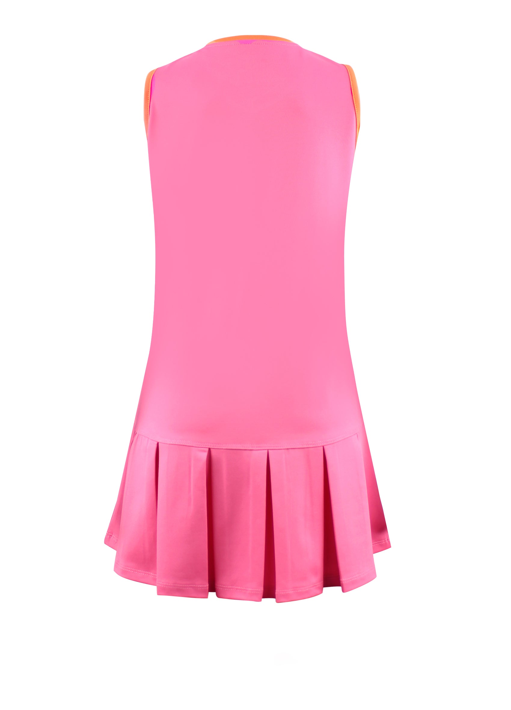 #Flamingo Beach Pink Dress - New! - Little Miss Tennis