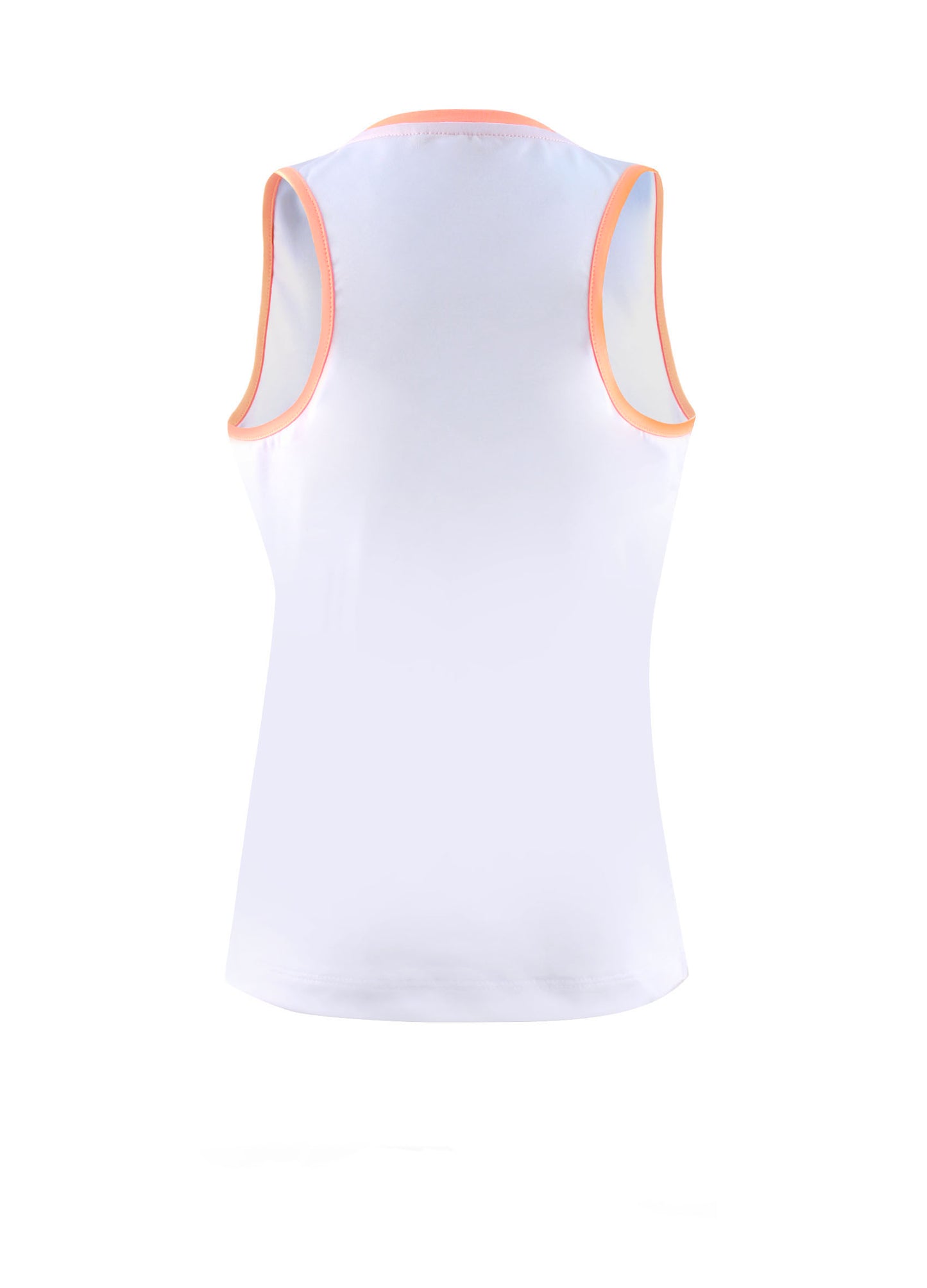 #Flamingo Beach White Tank - New! - Little Miss Tennis