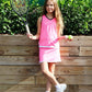 Midnight in Malibu Skirt Pink - Little Miss Tennis
