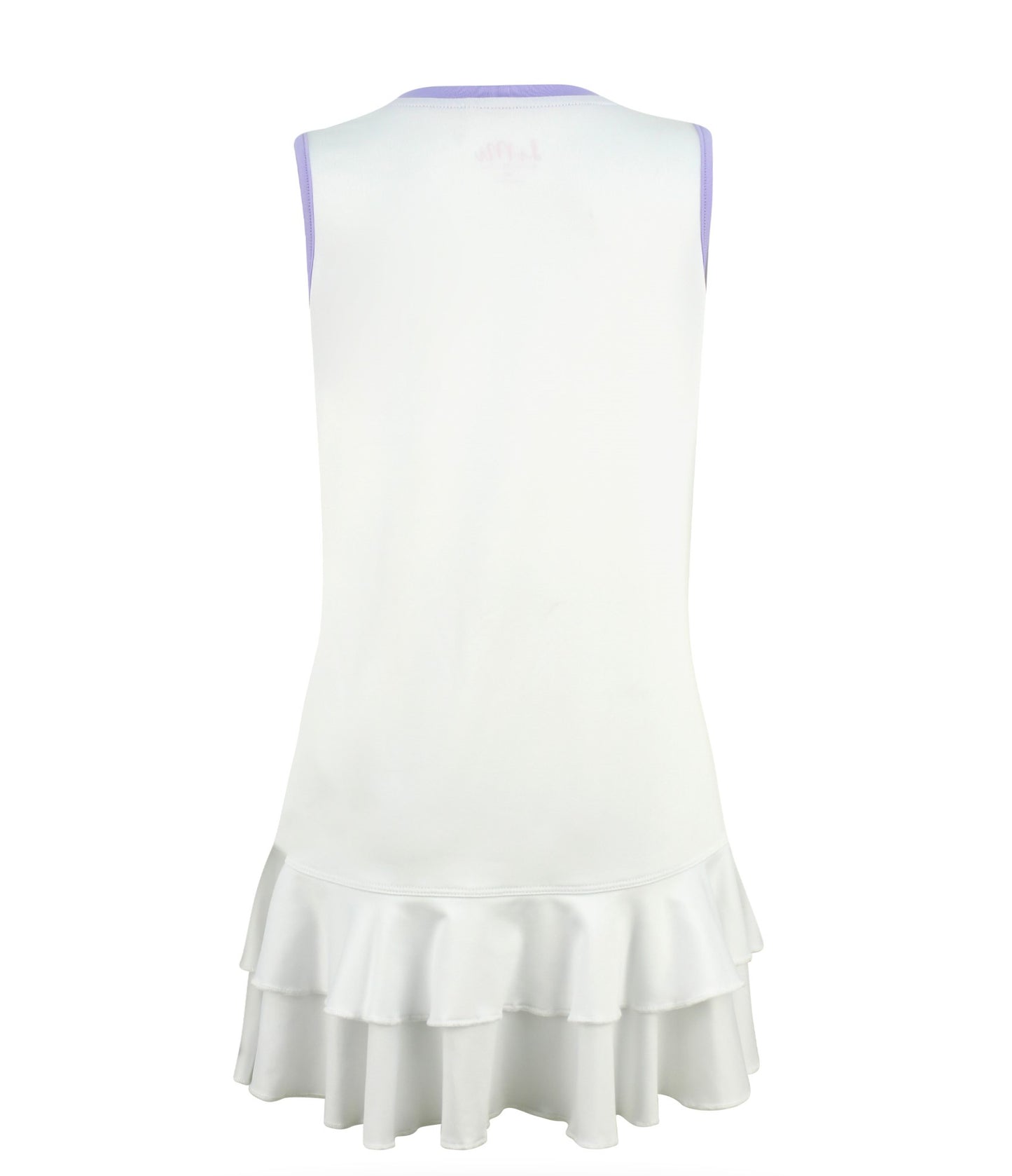 Lilac Lane Ruffle Dress White