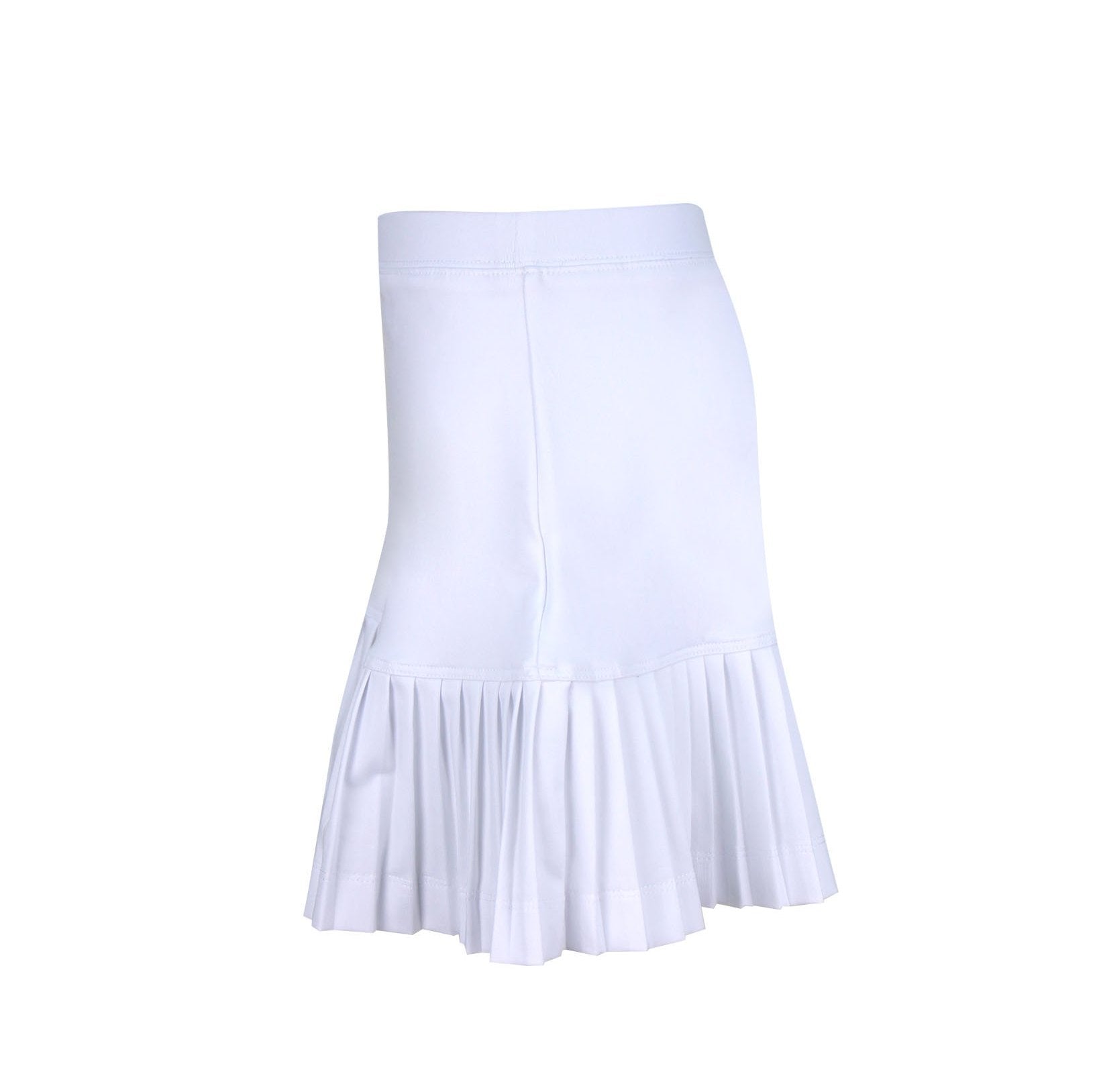 #Santorini Island White Skirt - Little Miss Tennis