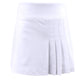 Chamonix Blossom White Semi Pleat Skirt - New! - Little Miss Tennis