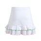 Oxford Tea White Ruffle Skirt