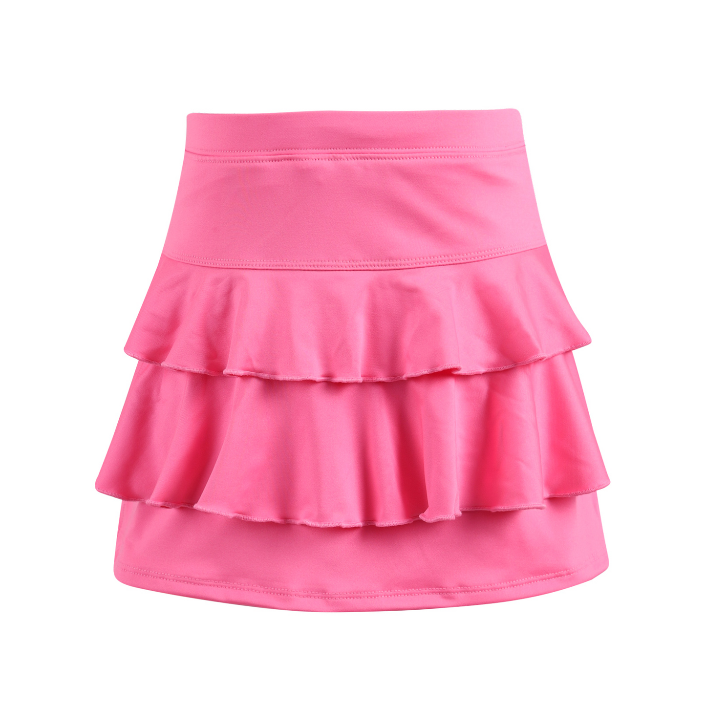 Sweet Shop Pink Ruffle Back Skirt