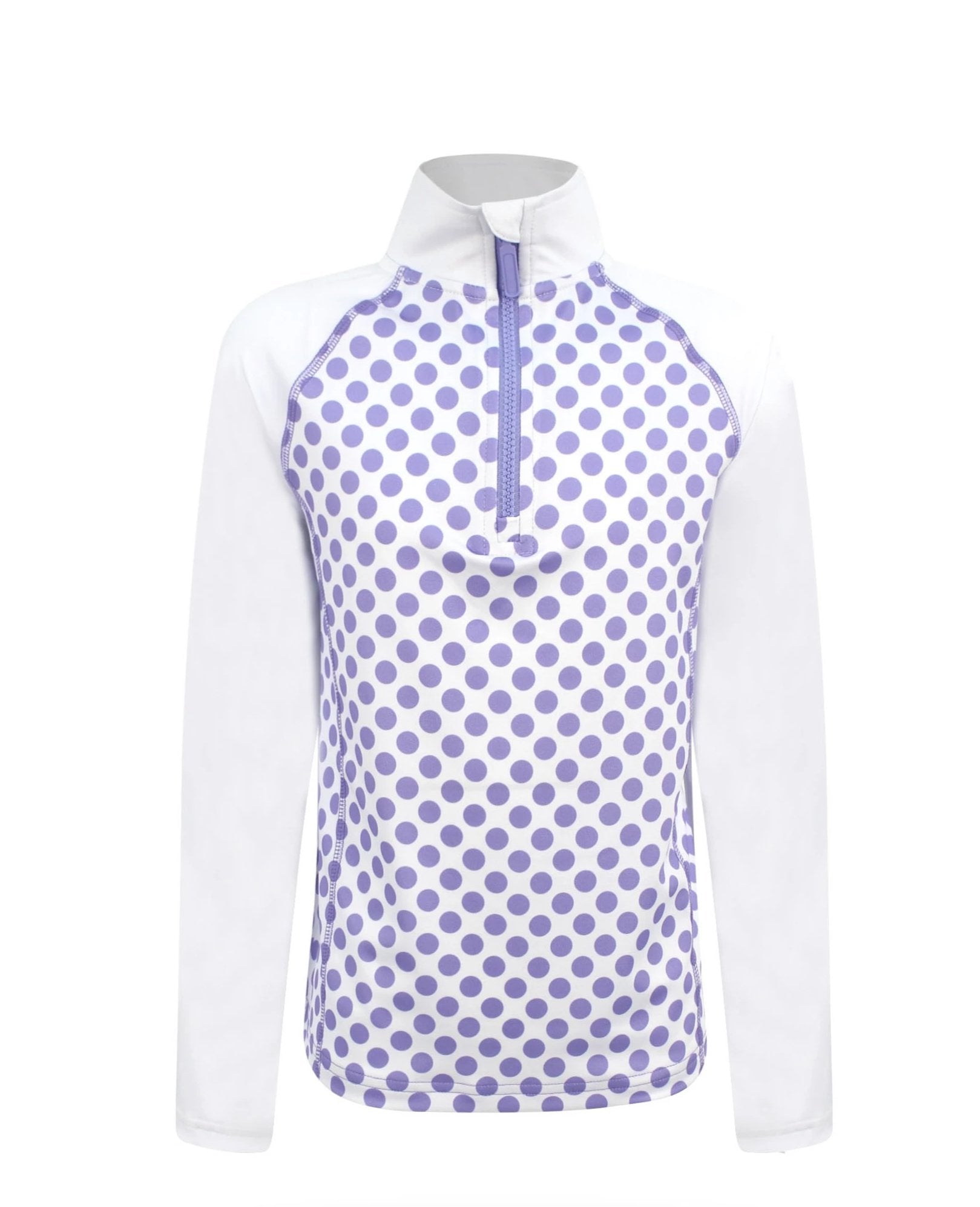 #Pretty in Provence Half-Zip Pullover - Little Miss Tennis